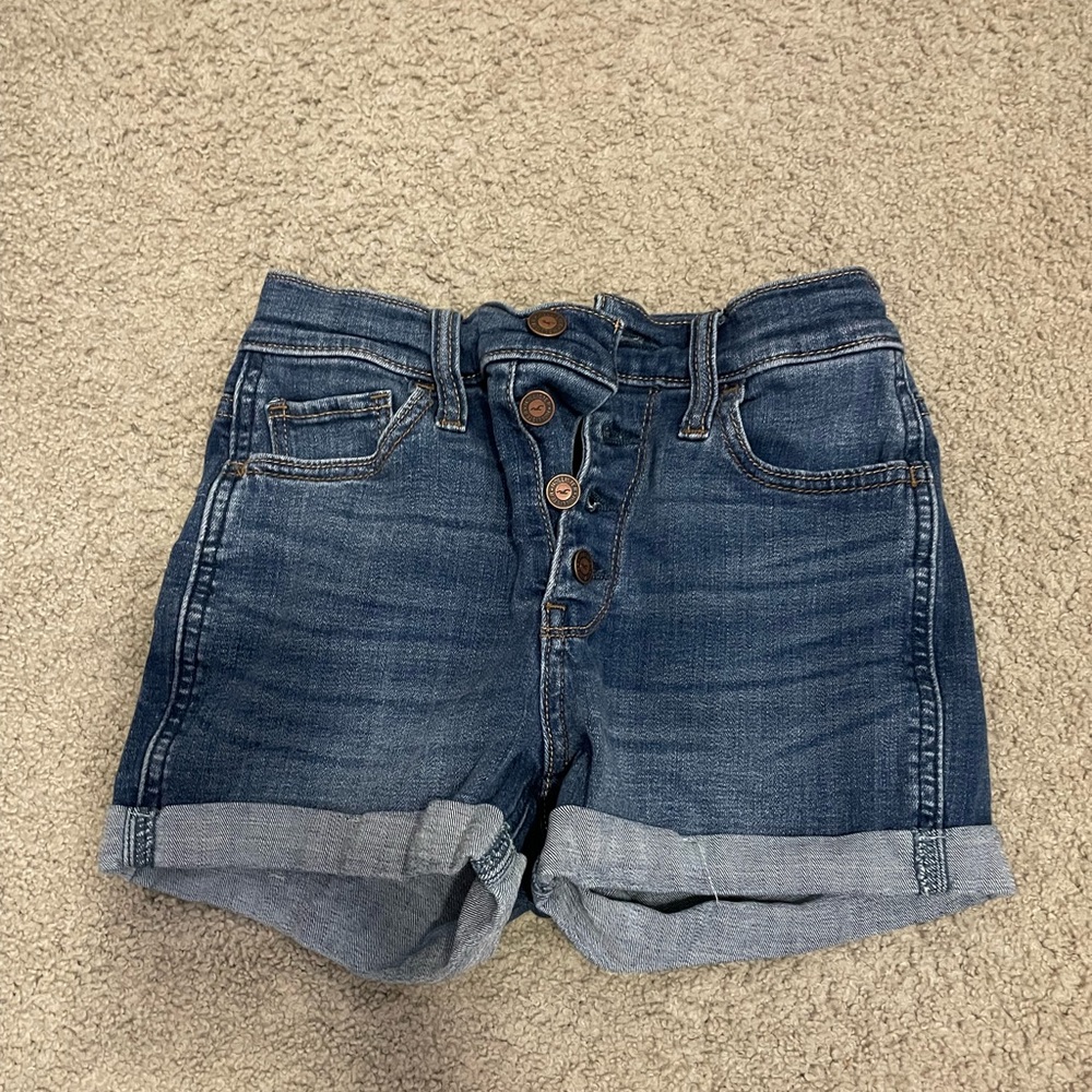 Hollister Jean Shorts Size 00, 23 Waist